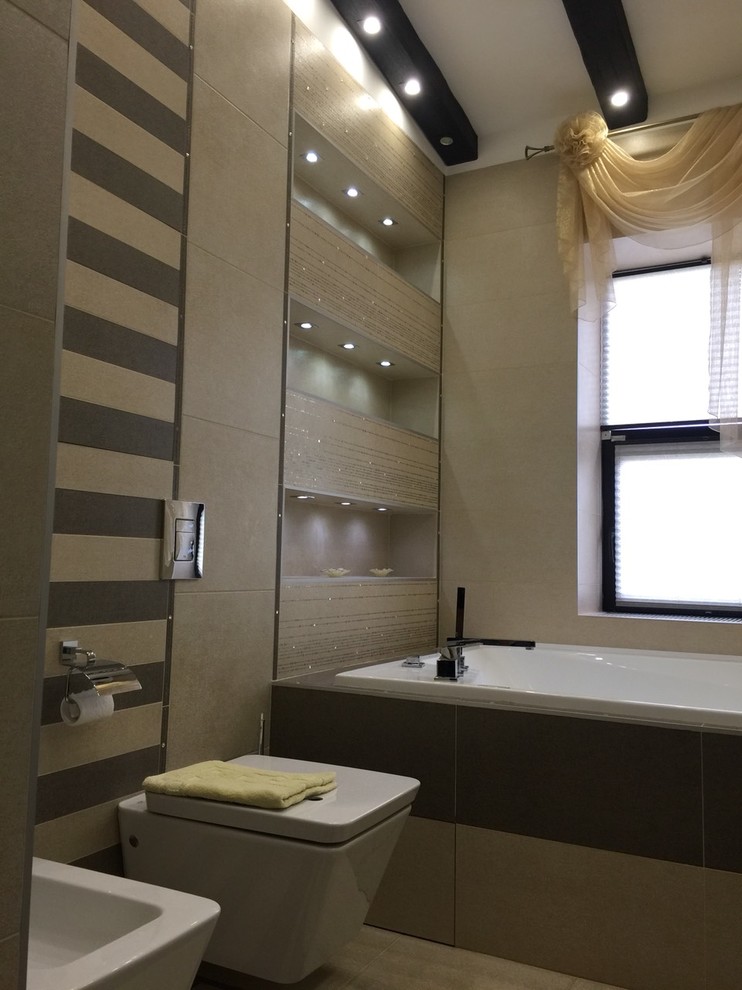 Ванная комната в интерьере СЕРЕБРО и ЗОЛОТО