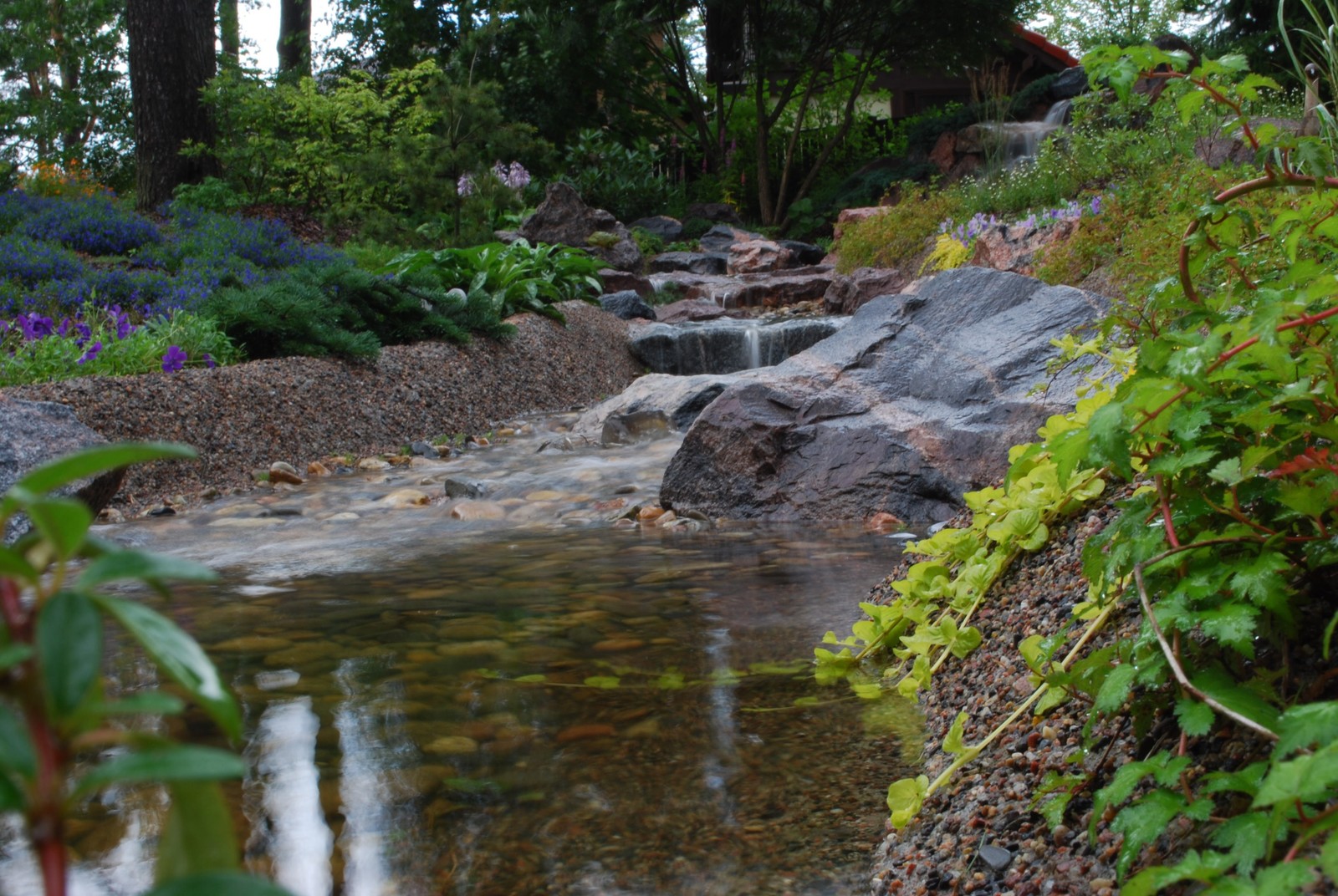 Водопад в Токсово