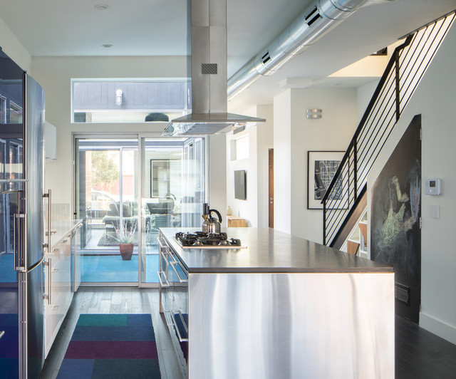 FIVE POINTS RESIDENCE contemporary-kitchen