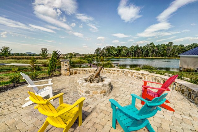 Millsap Residence, Stuart's Draft, Virginia patio