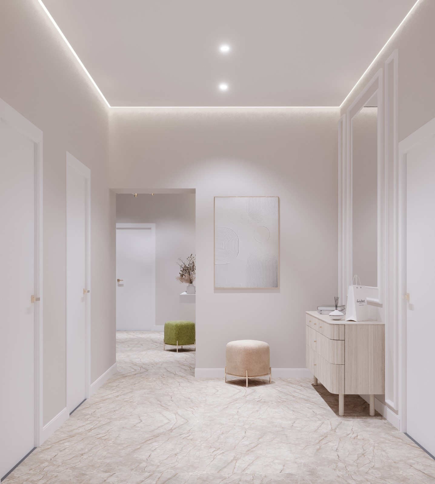 Современный интерьер для молодой семьи