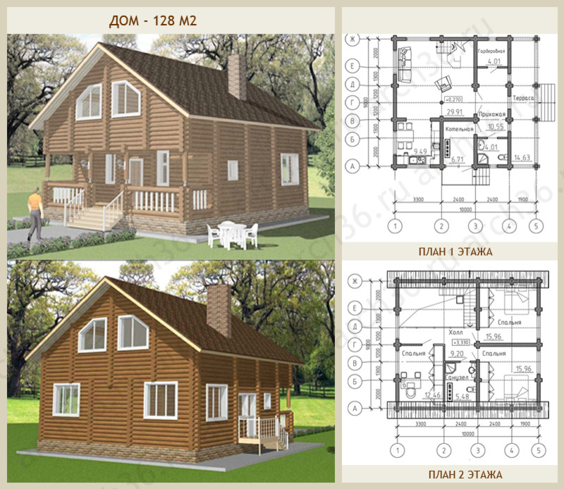 Дома из дерева