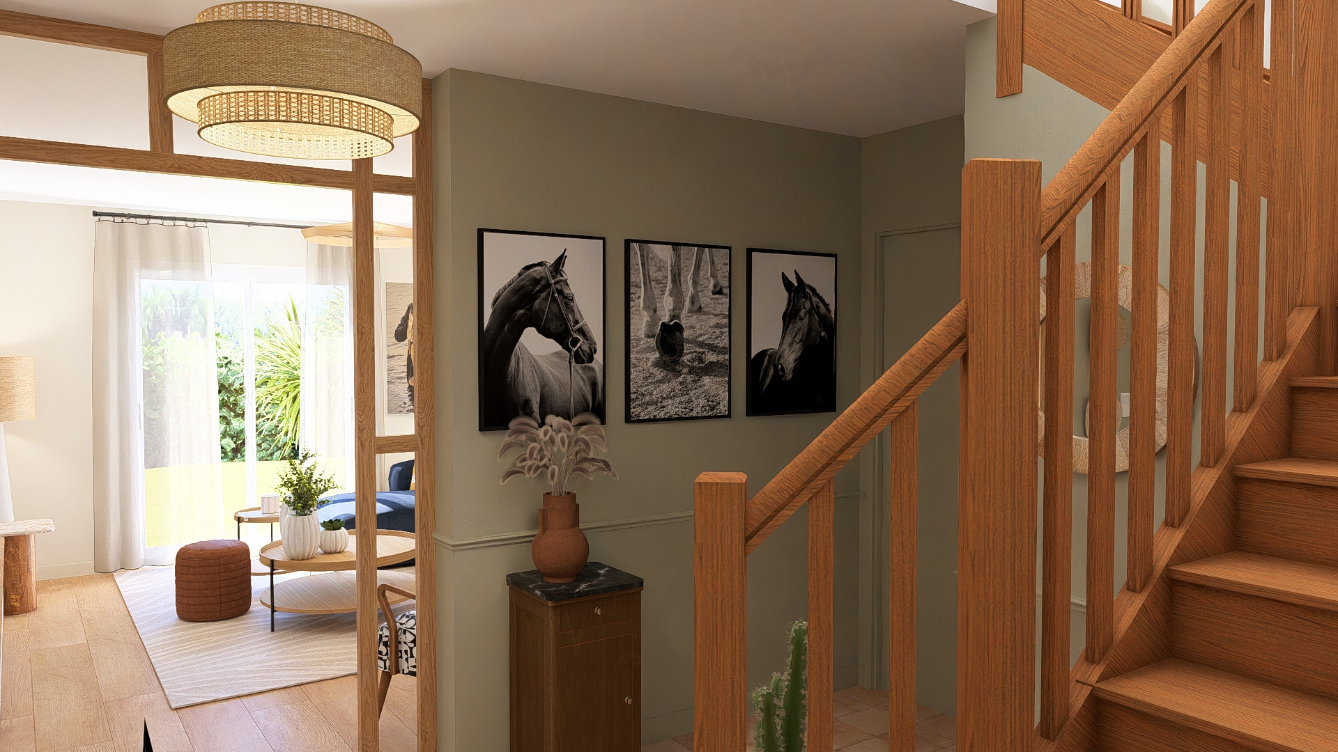 Décoration Entrée/salon/séjour - Maison Rennes