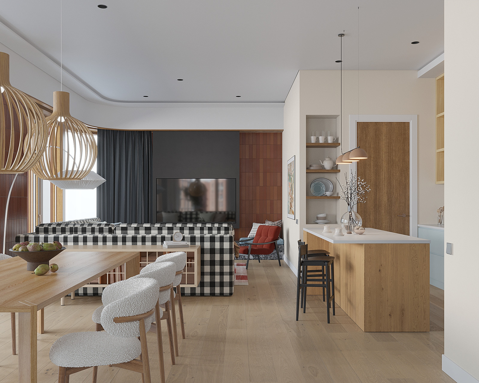 Вневременной дизайн для большой семьи