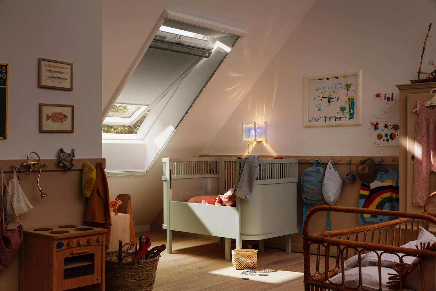 Chambre De Bebe Turquoise Avec Un Sol Gris Photos Amenagement Et Idees Deco De Chambres De Bebe Septembre 21 Houzz Fr