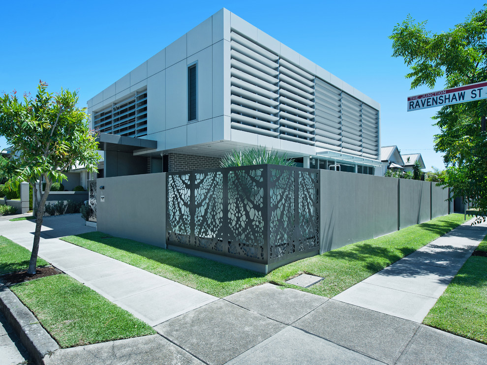 Contemporary two-storey exterior in Newcastle - Maitland.