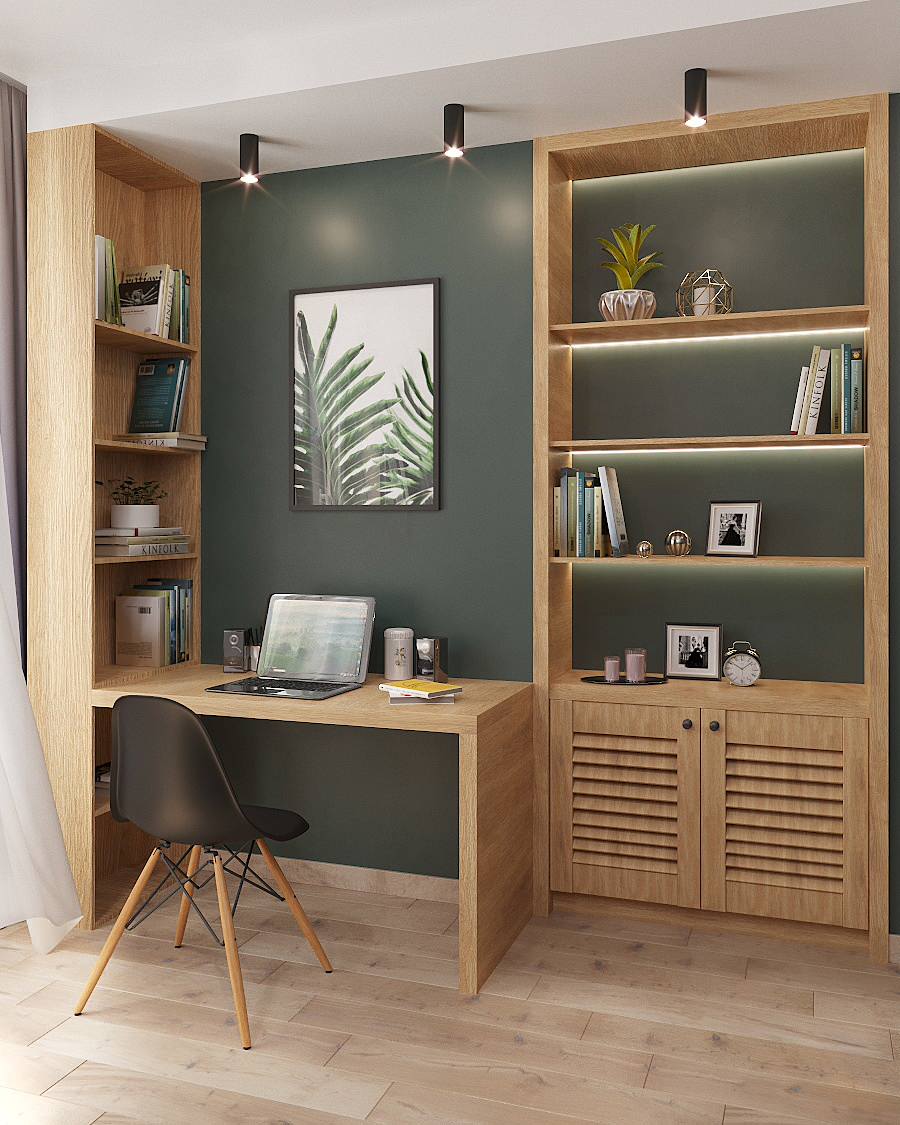 Дизайн-проект интерьера квартиры в г.Владивостоке ЖК "Алые паруса"