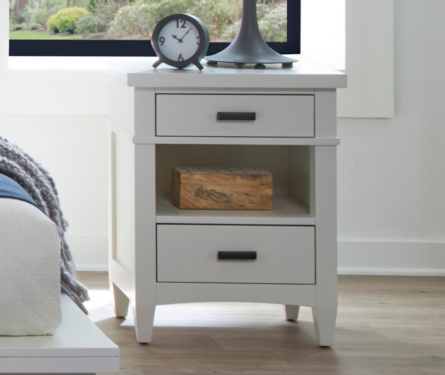 Parker House Americana Modern Bedroom 2 Drawer Nightstand ...