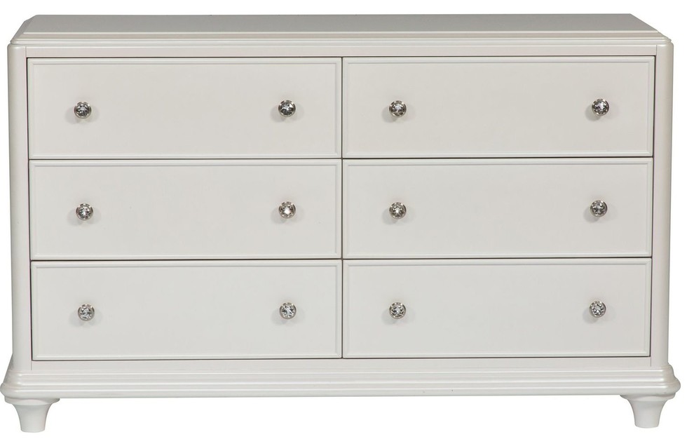 Liberty Furniture Stardust Youth 6Drawer Dresser Traditional