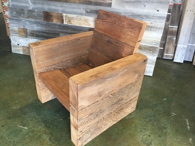 Custom Reclaimed Wood Furniture Pieces Rustic Living Room