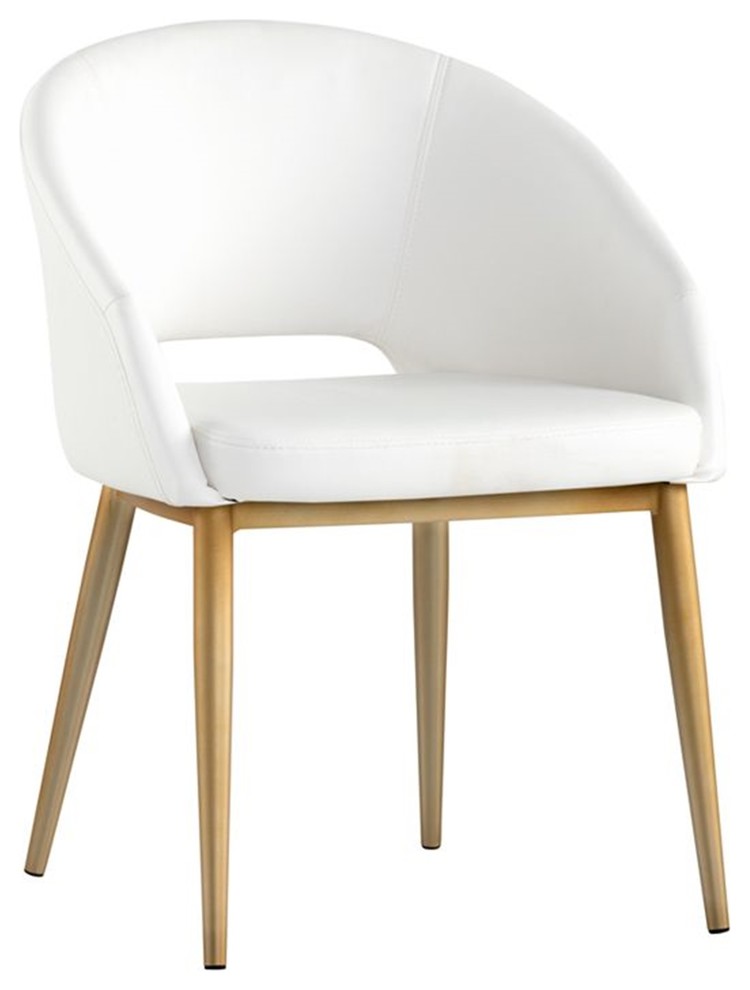 Dining Chair With Curved Back Midcentury Dining Chairs by ARTEFAC