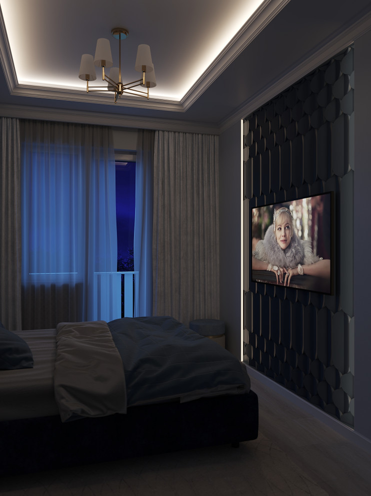 Спальня ар-деко