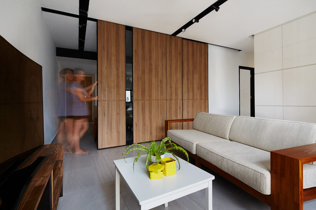 Heritage View contemporary-vardagsrum
