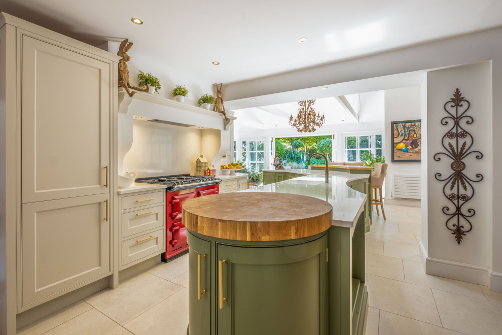Inspiration for a traditional kitchen in Sussex.