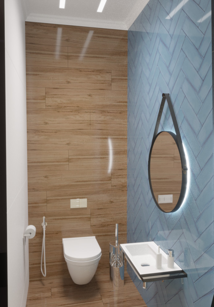 Проект интерьера двухэтажного дома