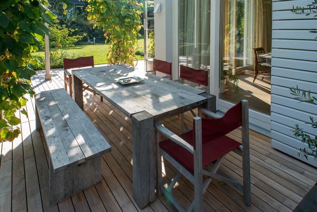 Holzterrasse contemporary-deck