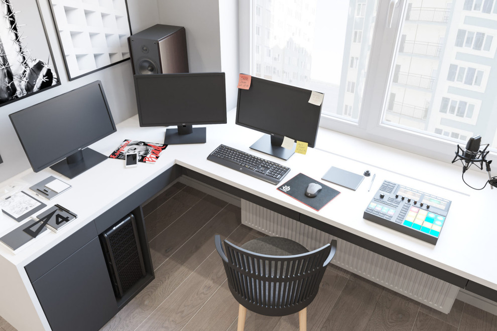 Проект двухкомнатной квартиры #urban_inspiration