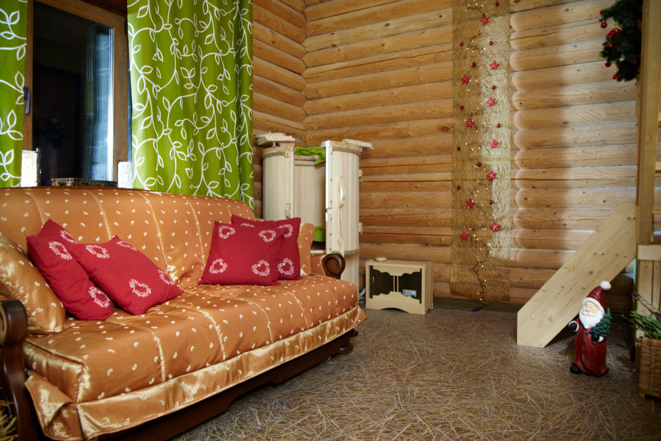 Сено, солома, кедр и баня. Фазенда (Первый канал)