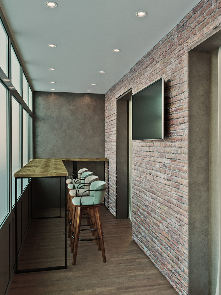 Квартира в стиле Лофт. ЖК "Триумф-Парк". Санкт-Петербург