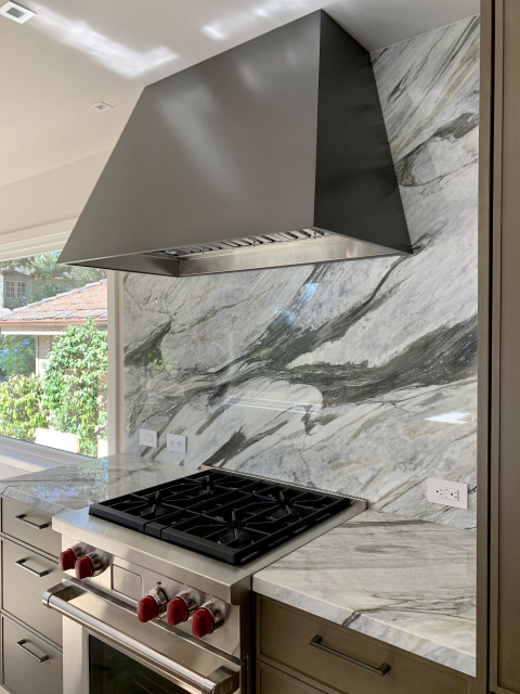 Range Wall transitional-kitchen