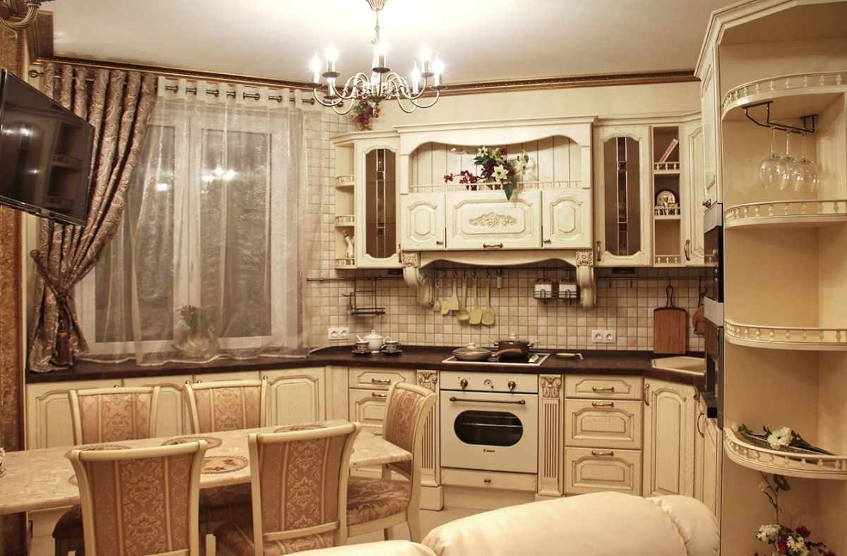 Кухня Ясень "Дворянское Гнездо"