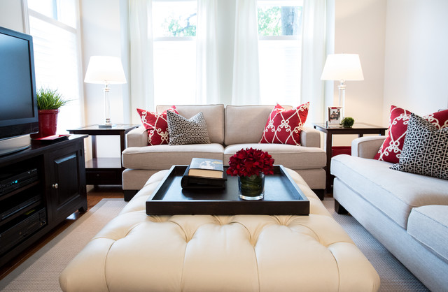 Downsizing and loving it! contemporary-vardagsrum