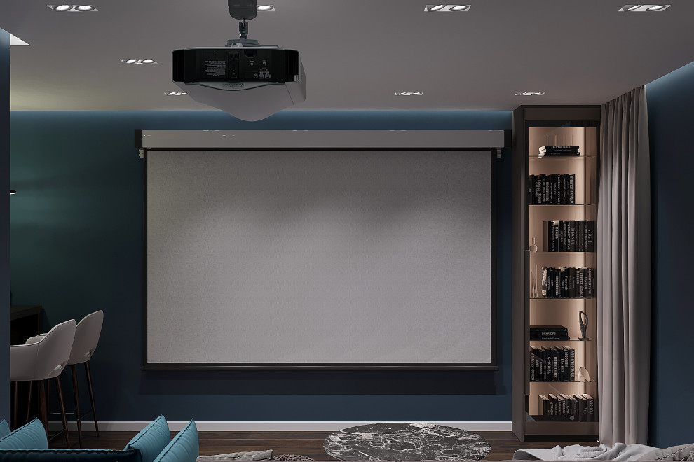 Двухуровневая квартира для молодой семьи