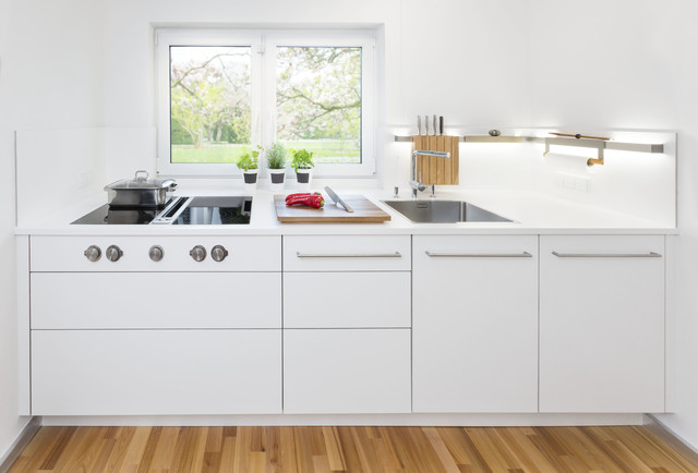 K&uuml;che mit Bora Professional modern-kitchen
