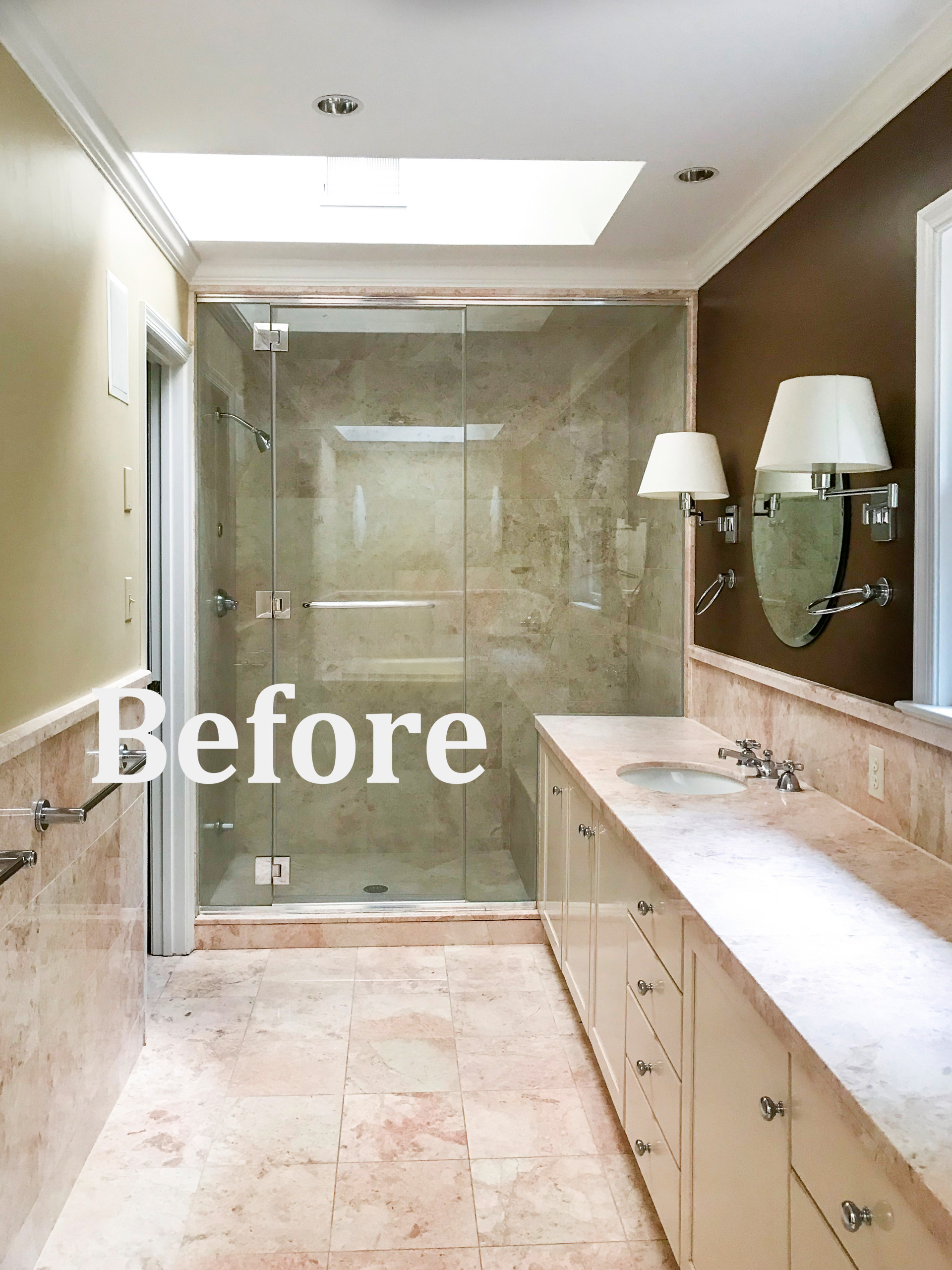 Fab Master Bathroom and Spacious Closet in  Vienna, Va