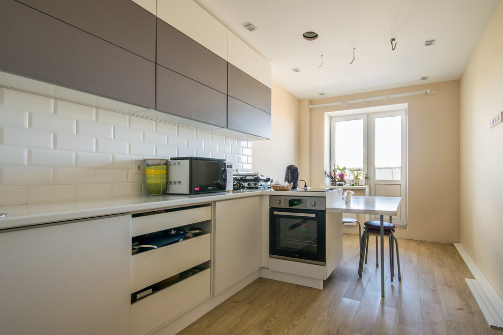 Комплексный ремонт дизайн проекту в евро-двухкомнатной кв