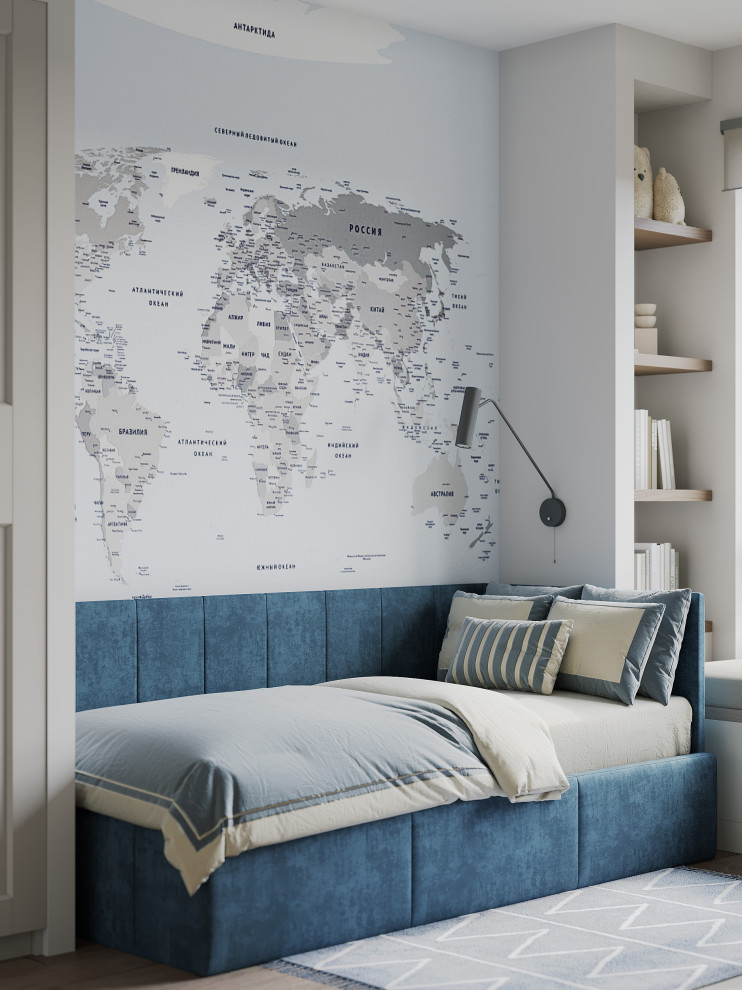 Дизайн-проект квартиры в Москве, 120 кв.м