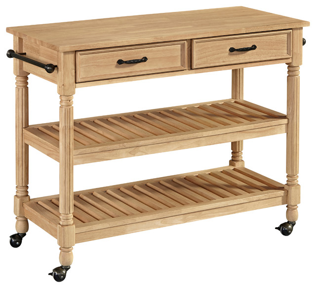 Savannah Kitchen Cart With Wood Top Natural Traditional Savannah Kitchen Cart With Wood Top Natural Traditional Islands And Carts By Home Styles Furniture
