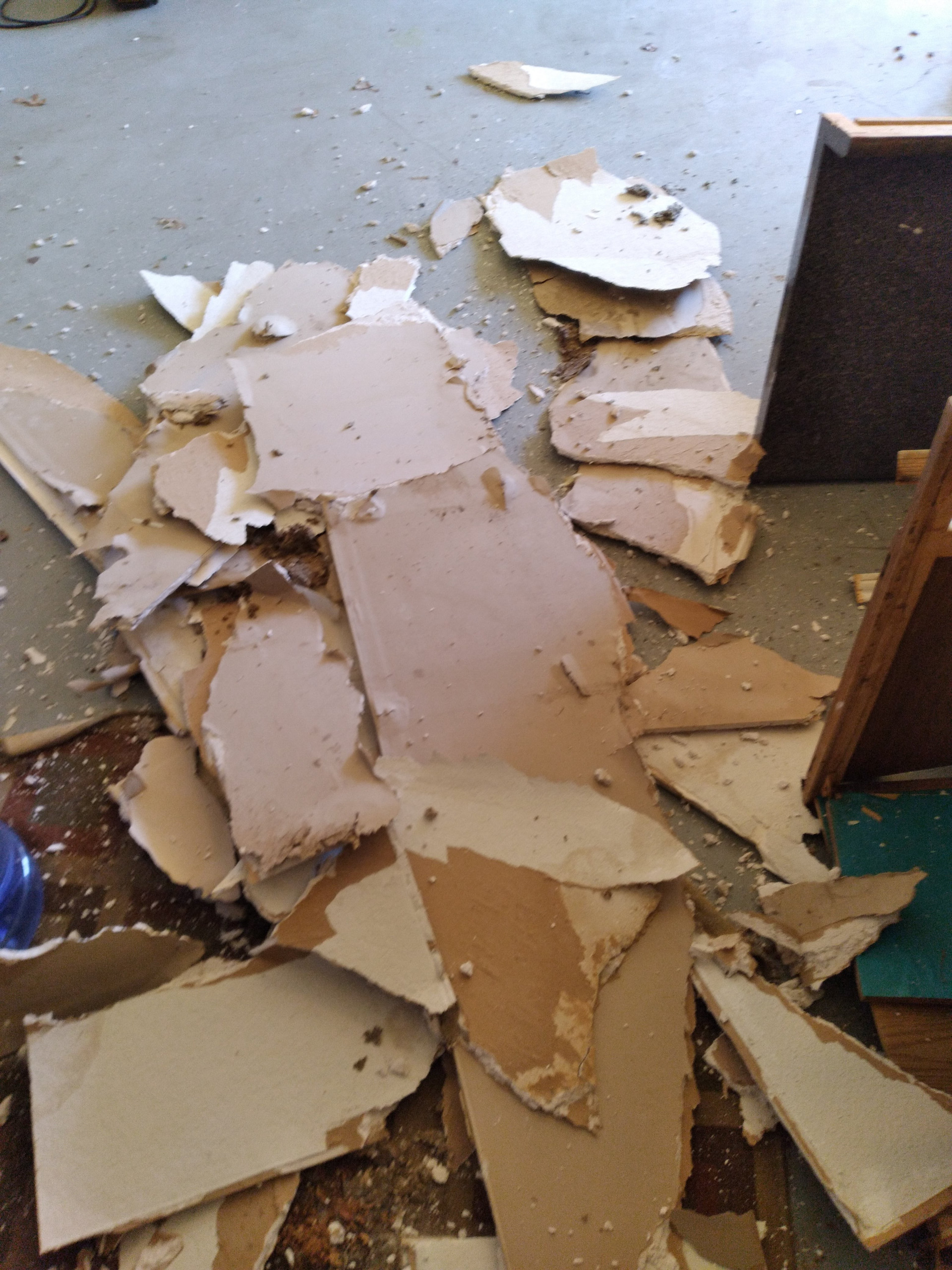 Kitchen Water Damage