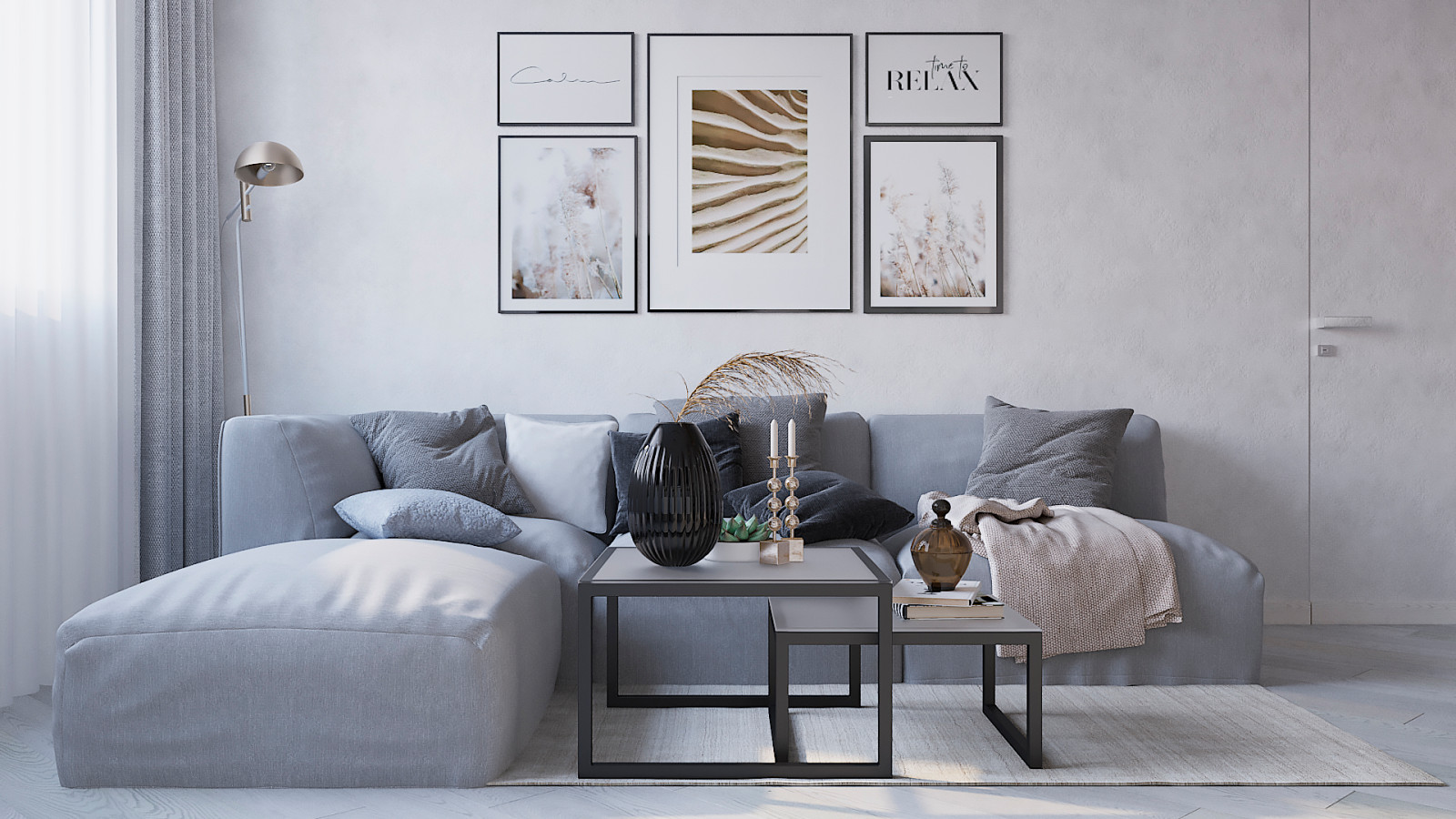 Квартира в светлых тонах