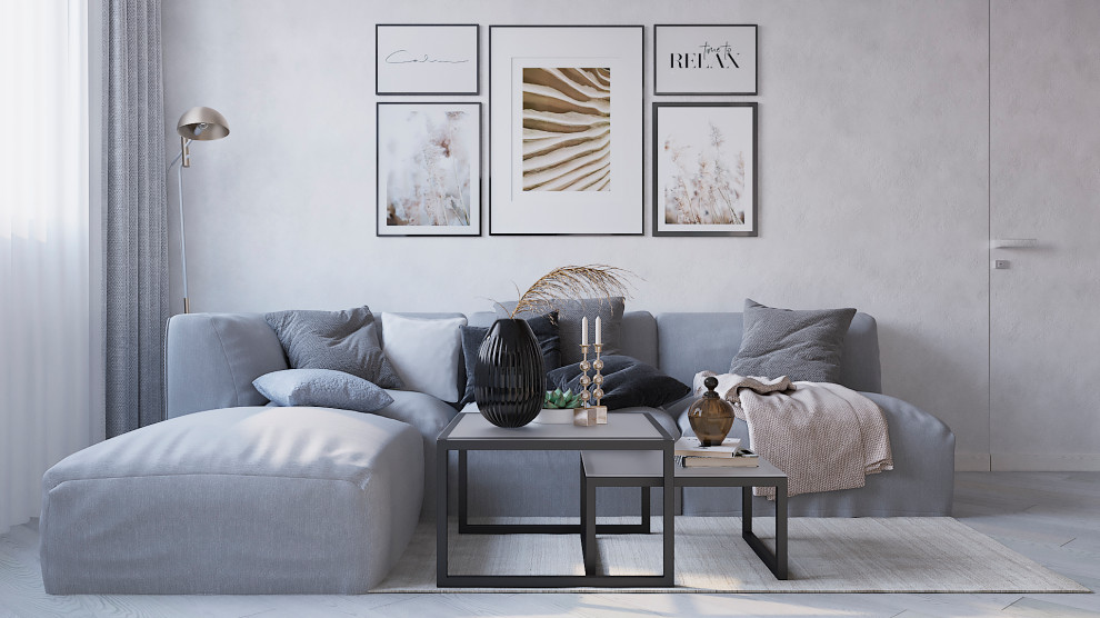 Квартира в светлых тонах