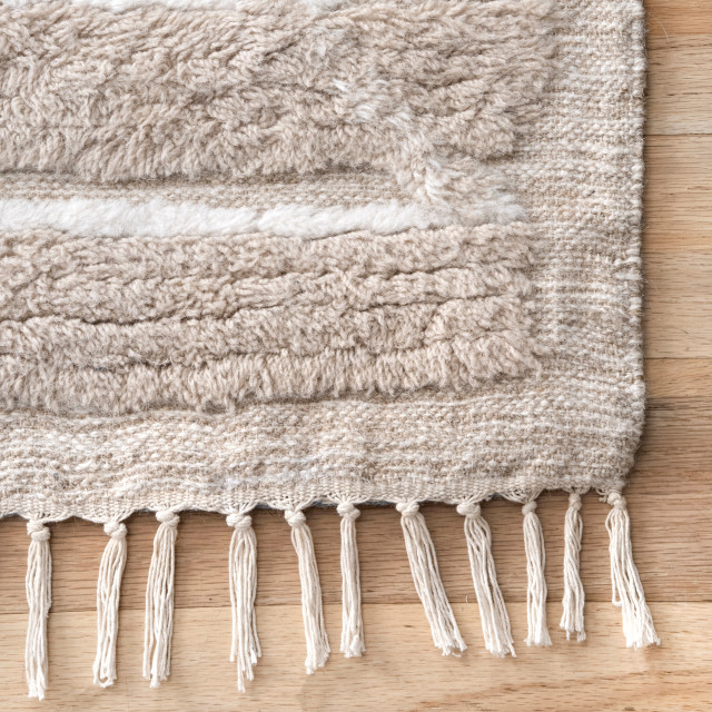 Arvin Olano x RugsUSA Bing Shag Rug, 4'x6' - Contemporary - Area Rugs ...