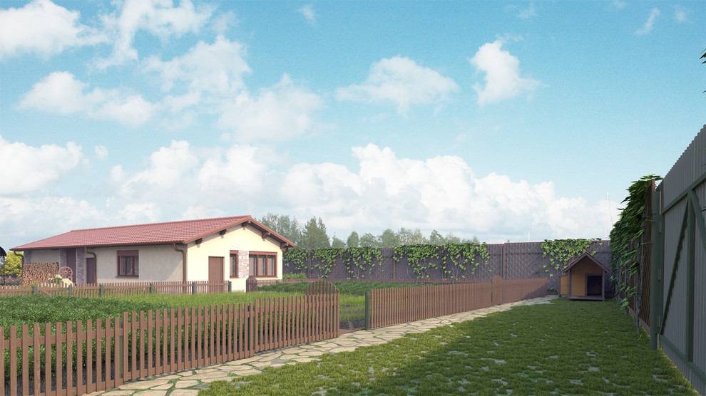 Индивидуальный загородный дом с участком