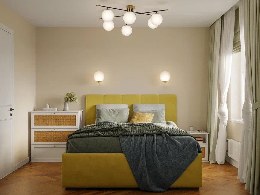 Ремонт квартиры 44,45 м2 для молодой женщины