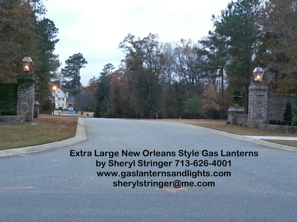 Sheryl's New Orleans Style and Durrell Gas and Electric Lanterns