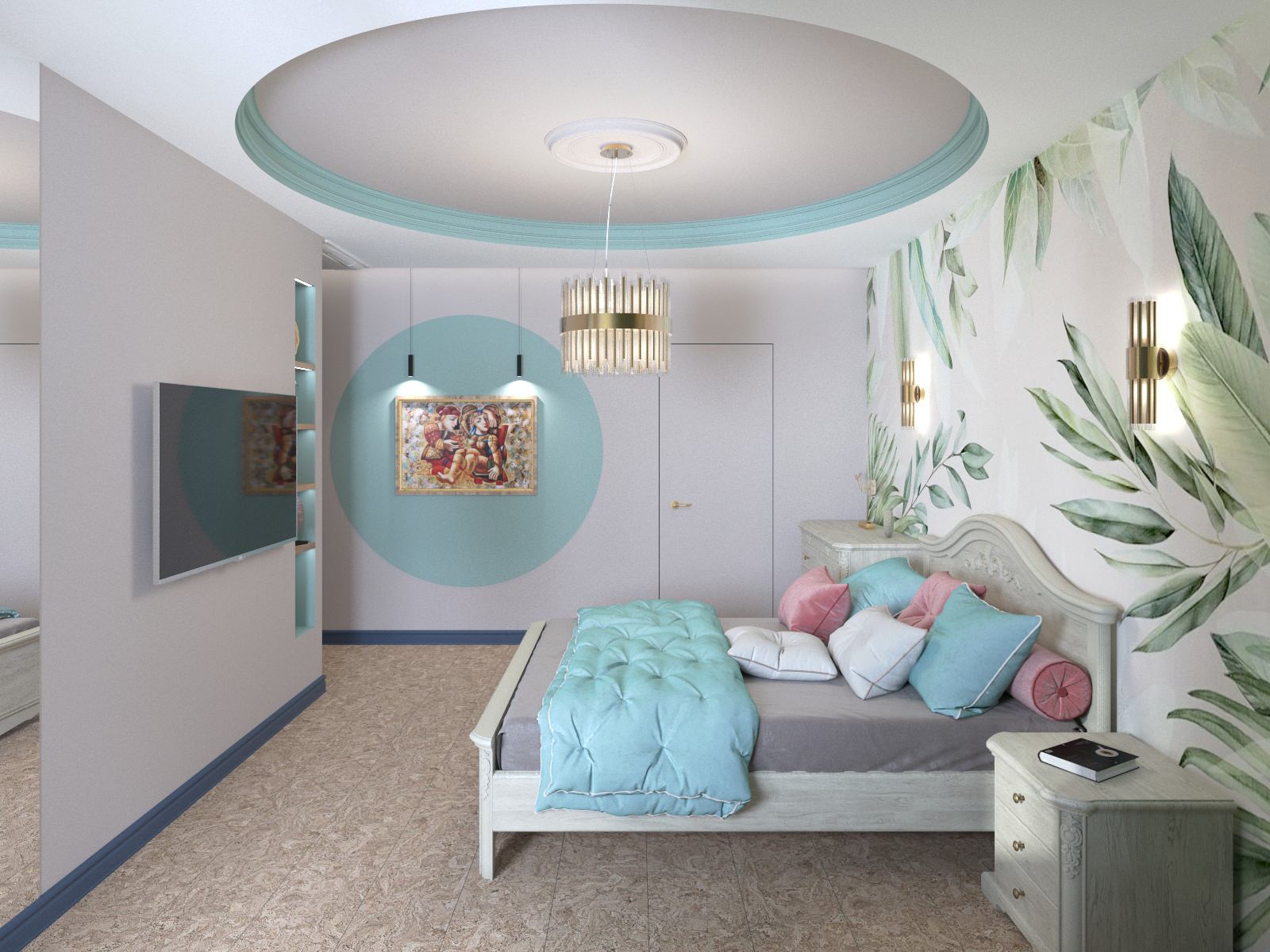 Квартира в стиле ар-деко