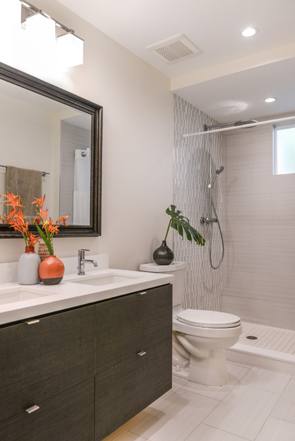 Natural Elements modern-badezimmer