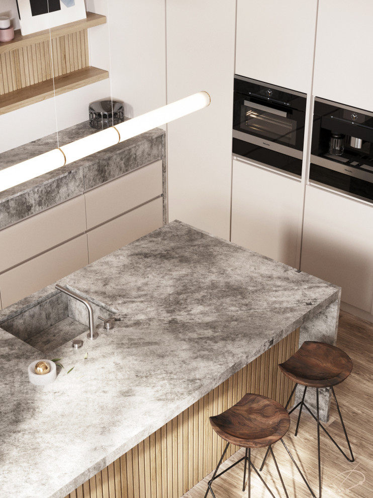 Светлый и легкий проект для молодой семьи