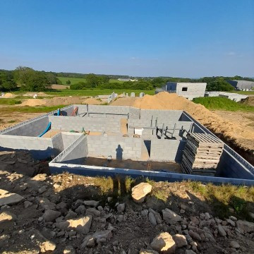 Construction des fondations
