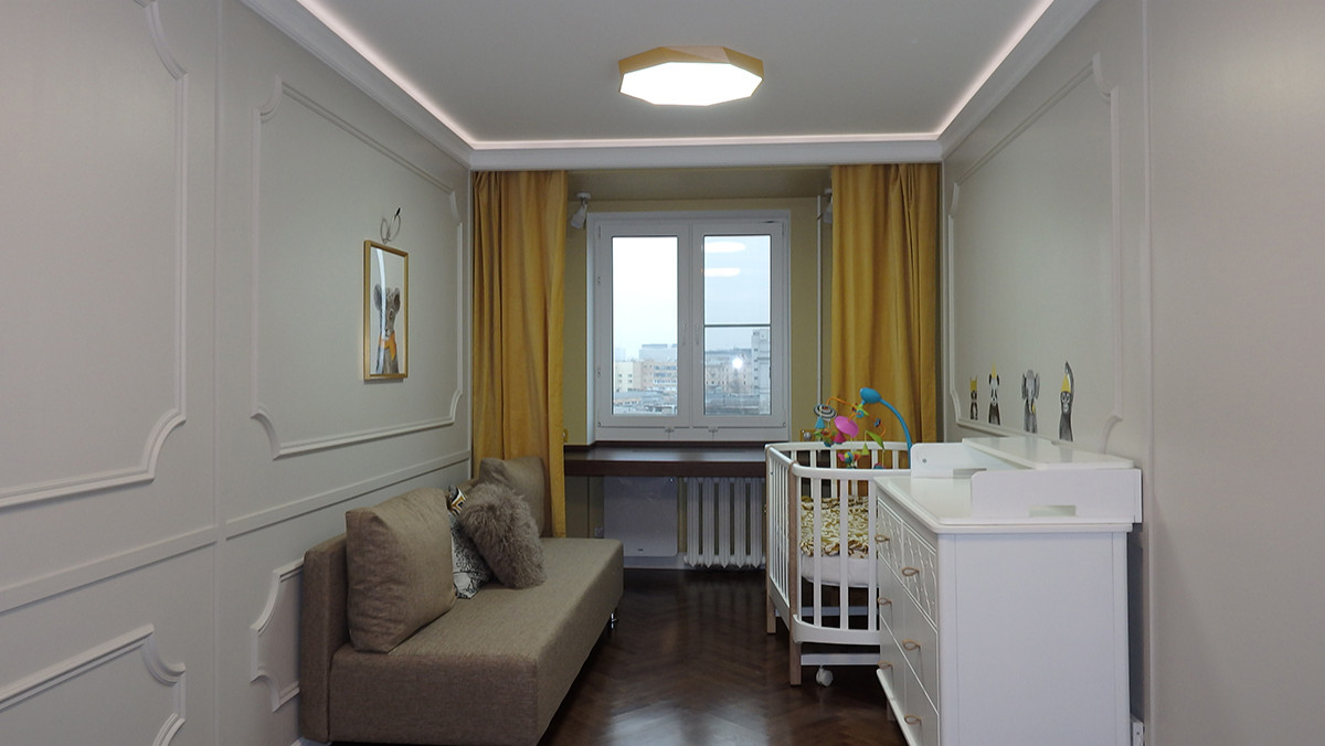 Бутырский вал - капитальный ремонт трехкомнатной квартиры в кирпичном доме