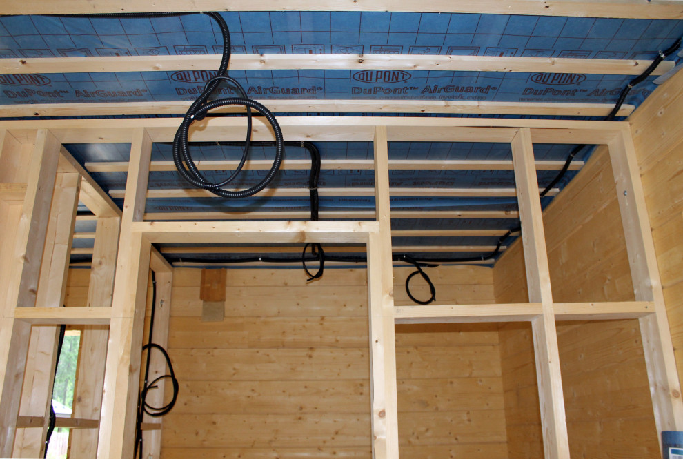 Строительство усадьбы из клееного бруса в Рощино