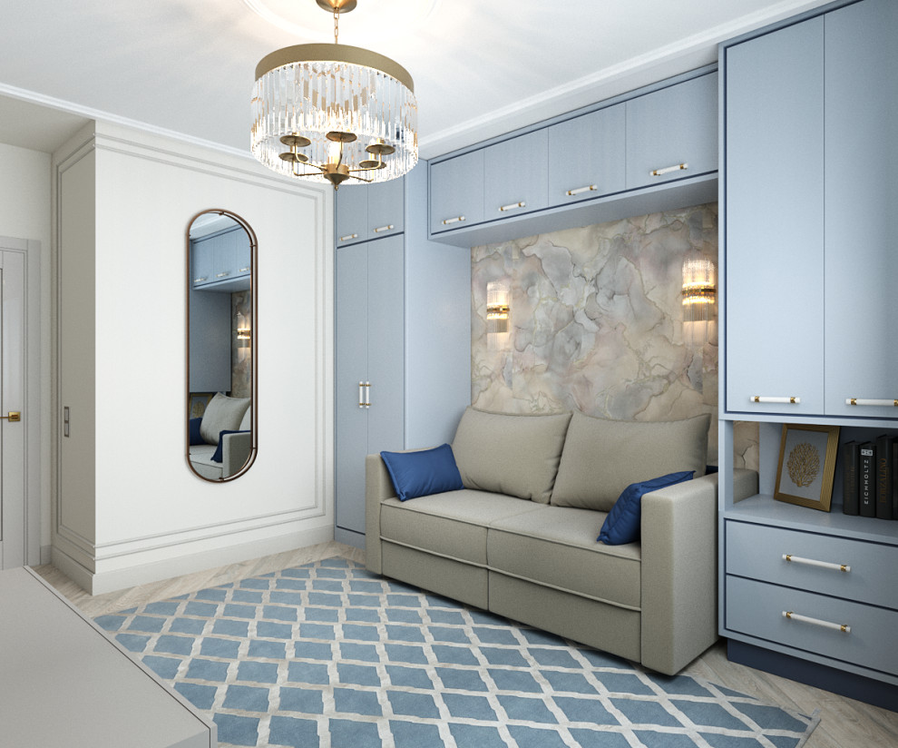 Трехкомнатная квартира в современном классическом стиле