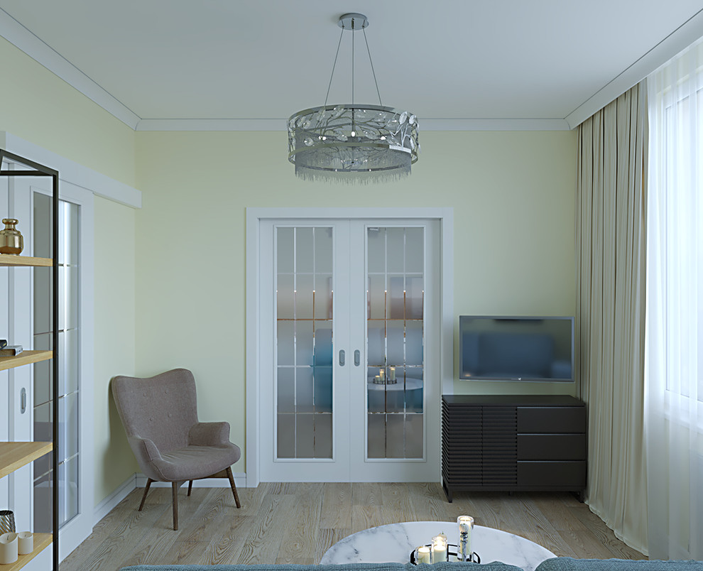 Зона ТВ в гостиной