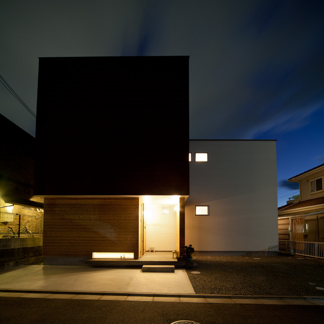 シカクの家 retro-facade