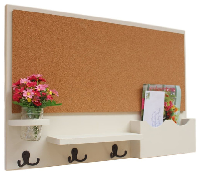 Mail Organizer With Small Whiteboard Key Hooks Mason Jar Mail Organizer With Small Whiteboard Key Hooks Mason Jar Black Distressed