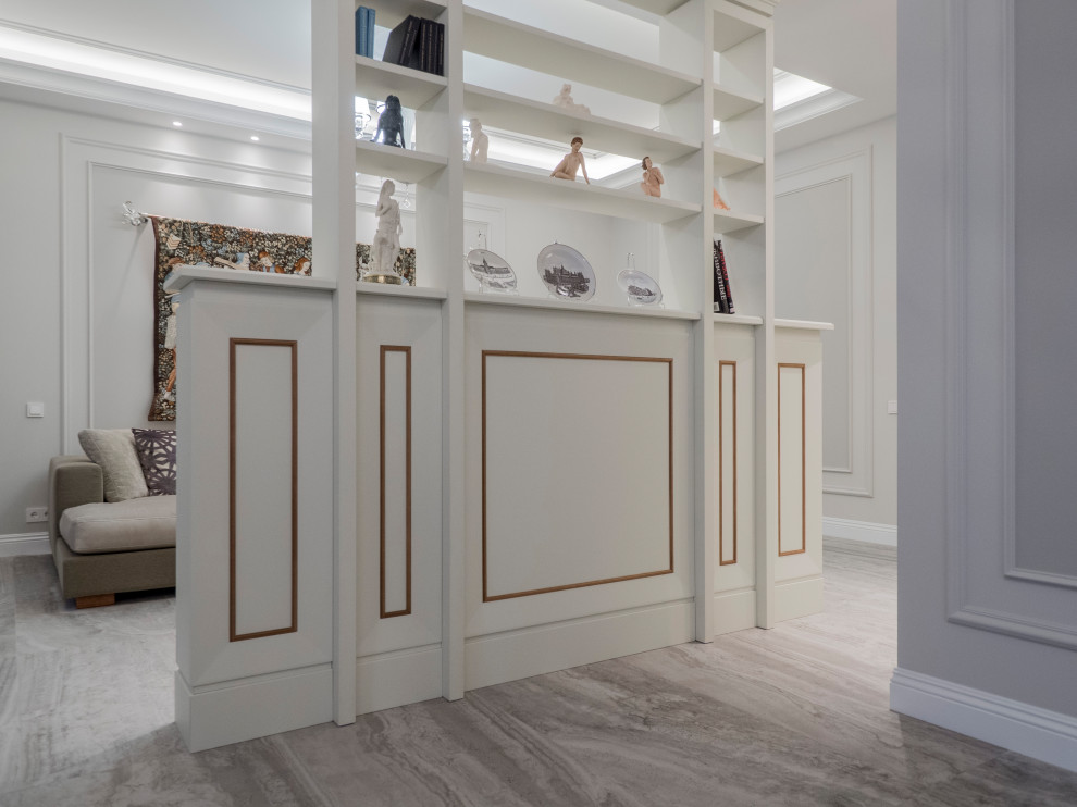 Комплексная меблировка квартиры в неоклассическом стиле